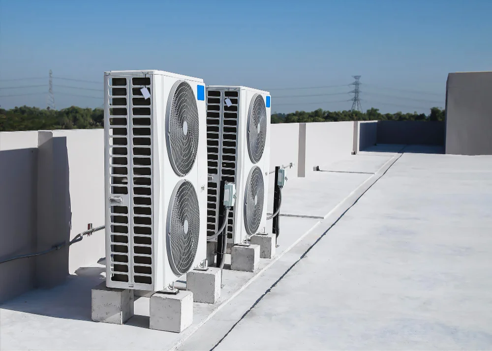 Photo of Instalación de compresores exteriores de splits.