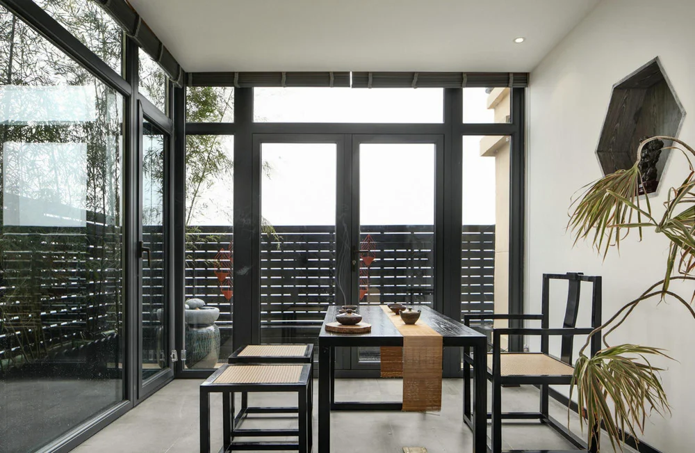 Photo of Cerramiento o cerco de terrazas de lujo.